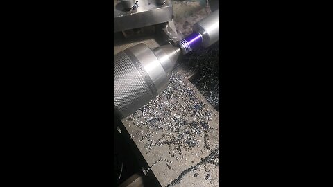 Threading on lathe machine