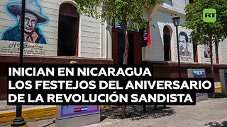 Inician en Nicaragua los festejos del aniversario de la Revolución Sandista