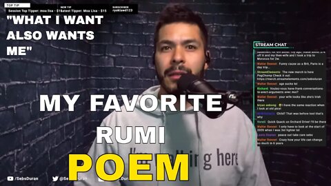 Rumi - the most powerful poem to me | a few thoughts