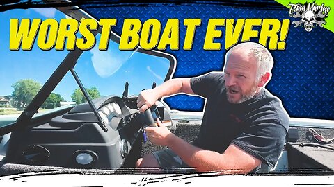 I drive the WORST boat ever! (I NEED TO FIX THIS LOWE!)