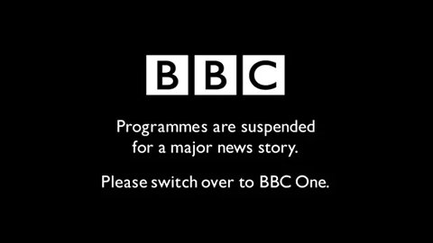 Programmes on BBC Three & BBC Red Button 1 have been suspended
