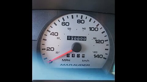 130,000 on my 2004 Mercury Marauder
