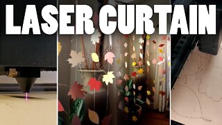 Lasercut Leaf Curtain
