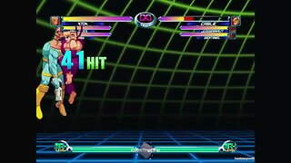 Highlight: MvC2: I Think this some what of a fuzzy gaurd infinite setup with psy blade assist