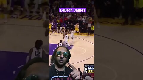 LeBron James Game Tying Layup Vs Memphis Grizzlies NBA Playoffs #lebron #lakers #nbahighlights