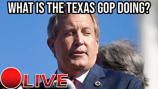 Texas AG Ken Paxton Has Been Impeached! [Live Discussion]