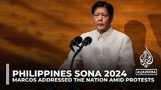 Philippines State of the Nation: President Marcos Jr addressed the nation amid protests| U.S. NEWS ✅