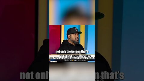 Ice Cube on cancel culture Piers Morgan Uncensored