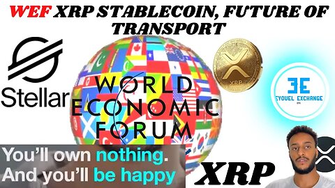 WEF's Alliance: Improving Lives Globally? CBDCs & Stablecoins XRP & XLM, & The Future