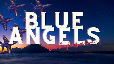 Blue Angel Training in the California Desert