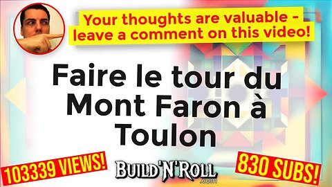 Faire le tour du Mont Faron à Toulon