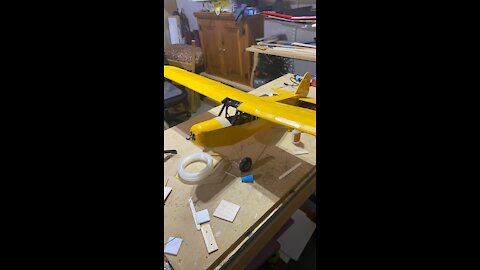 Part 2 of RC Piper Cub Rebuild