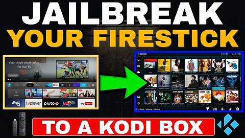 Jailbreak The Amazon Fire Stick & Fire TV to a KODI BOX! 2023 Update!