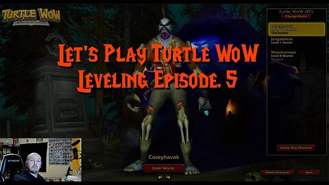 Turtle WoW Leveling Day 5 | World Of Warcraft Classic Server
