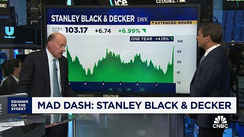 Cramer’s Mad Dash: Stanley Black & Decker