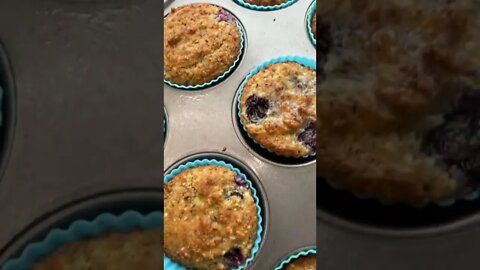 blueberry muffins 🫐 #lowcarb #Shorts