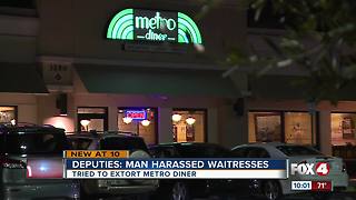 Deputies: Man harassed waitresses