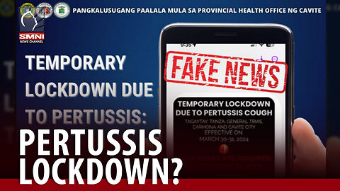 Cavite PIO, pinabulaanan ang kumakalat online na may 'lockdown' sa lalawigan dahil sa pertussis