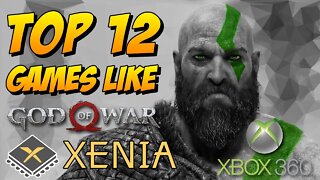 Top 12 Best Games Like God of War to play on xenia (xbox 360 emulator)