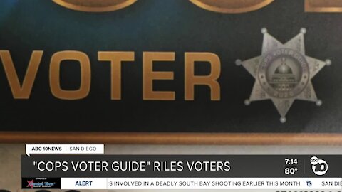 COPS Voter Guide arrives in mail, riles voters