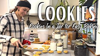 4 COOKIES in a JAR RECIPES | Perfect DIY Gift