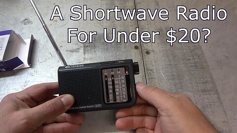 Retekess V117 Shortwave Radio. Pocket sized Shortwave That works Pretty Good!