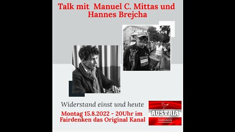 FAIRDENKEN SPRACHCHAT - HANNES BREJCHA UND MANUEL C. MITTAS