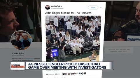 Nessel: Engler didn’t have time for investigators, but made time for basketball