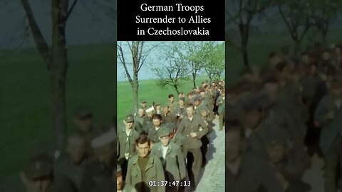 May 4th, 1945: Historic German Troop Surrender in Czechoslovakia