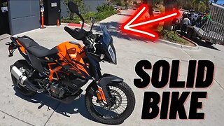 The 2023 KTM 390 Adventure Is An Awesome Beginner Bike