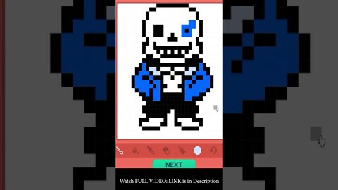 How to draw blue eyed Sans in Starving Artists Roblox #shorts