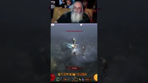 Robk Gaming Grandpa Diablo 3 Shorts Action Old Man Gaming Style EPIC ACTION