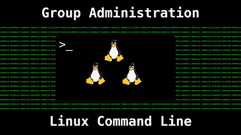Linux Command Line - Managing Groups