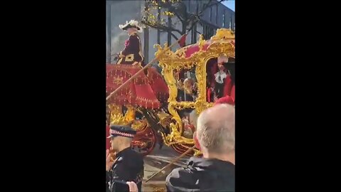 The mayor's golden carriage #lordmayorshow