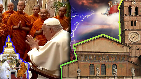 Buddhist Prayer With Francis In Ancient Catholic Church Fulfills Prophecy