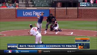 Tampa Bay Rays trade Corey Dickerson to Pirates for Daniel Hudson, Tristan Gray