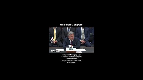 Fbi director Wray before Congress Nervously Answers questions about the shooter’s encrypted phones