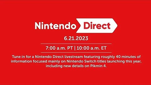 Nintendo Direct 6.21.2023 Rant
