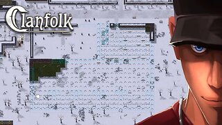 Clanfolk Planing out the best Barn I build so far! Part 8 | Let's Play Clanfolk Gameplay
