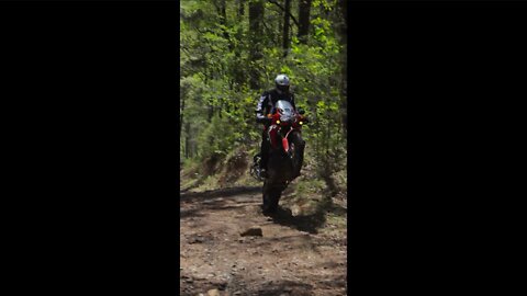 Off-Road Hillclimb on Africa Twin