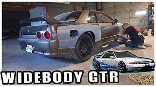 BUILDING a Widebody GTR Drift Car Part 1 | Modern Day FAST and FURIOUS GTR SKYLINE