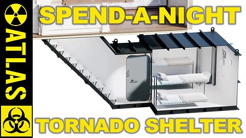 A Tornado Shelter you can "Spend-A-Night" In Comfortably!!!