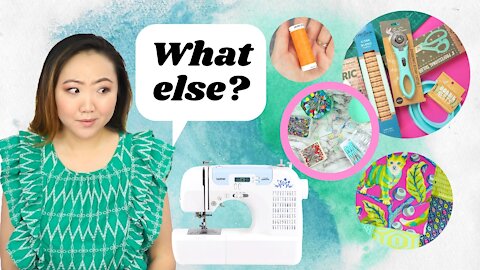 Just Got a Sewing Machine? Here's What Else You Might Need | Basic Beginner Supplies