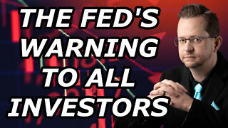 THE FED'S WARNING TO ALL INVESTORS - PAIN IS COMING! - Thursday, September 1, 2022