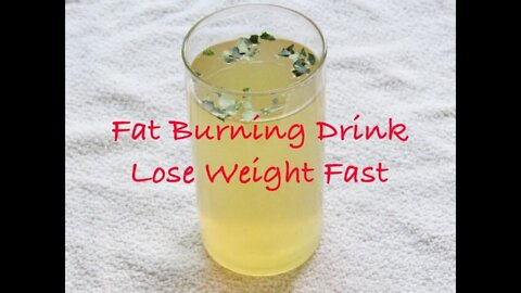 How To Lose Weight Fast - 5 KG | Fat Burning Drink | Fat Cutter Drink
