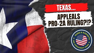 Texas Appeals Pro-2A Ruling for 18-20 Year Olds?!? (w/ Langley Outdoors Academy)