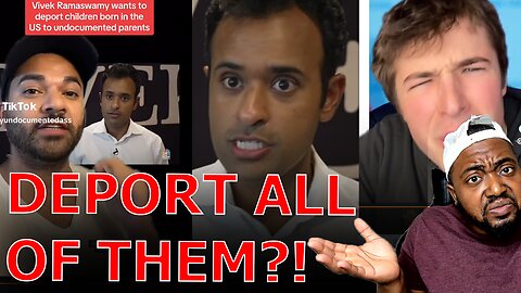 Liberals MELTDOWN Over Vivek Ramaswamy Calling To Deport Illegal Immigrants And Their Anchor Babies