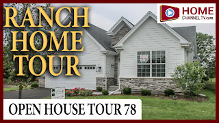 Open House Tour (78) - Custom Ranch Home in Winfield IL by Airhart Construction