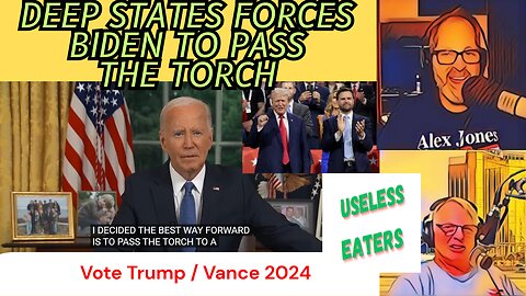 Biden Forced to Pass The Torch