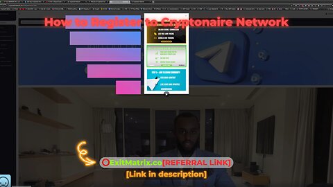 How to register with Cryptonaire Network [FREE] + ⭕Referral Link [iNViTE ONLY]